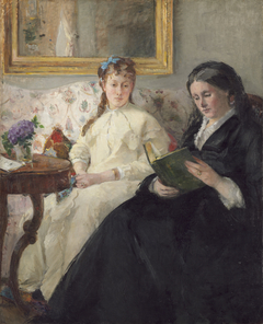 The Mother and Sister of the Artist by Berthe Morisot