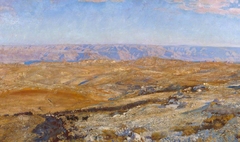 The Mountains of Moab by John Singer Sargent