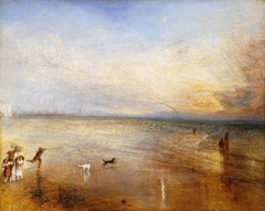 The New Moon; or, ‘I’ve lost My Boat, You shan’t have Your Hoop’ by J. M. W. Turner