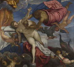 The Origin of the Milky Way by Tintoretto