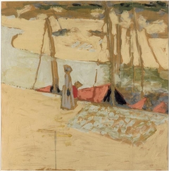 The Promenade in the Harbour by Édouard Vuillard