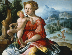 The Rest on the Flight into Egypt by Maarten van Heemskerck