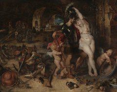 The Return from War: Mars Disarmed by Venus by Peter Paul Rubens