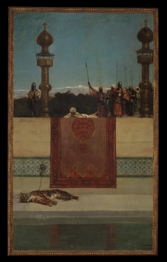 The Sultan's Tiger by Jean-Joseph Benjamin-Constant