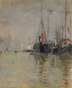 The Thames by Berthe Morisot