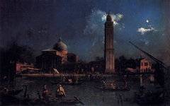 The Vigilia di San Pietro by Canaletto