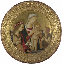 The Virgin and Child with Saints by Anonymous