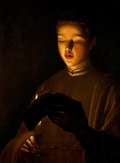 The Young Singer by Georges de La Tour