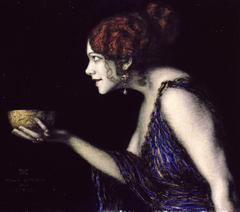 Tilla Durieux as Circe by Franz Stuck