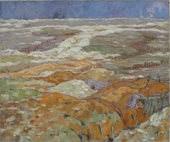 Trenches Near Angres by A Y Jackson