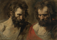 Two Heads by Anthony van Dyck