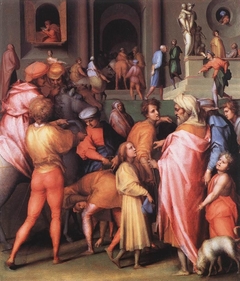 Joseph sold to Potiphar by Pontormo