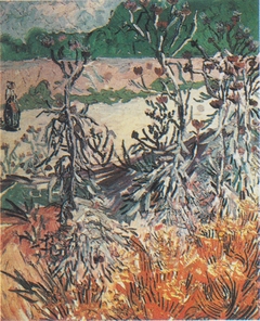 Thistles by Vincent van Gogh