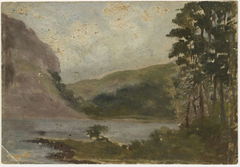 Upper Lake Glendalough by William Howis senior