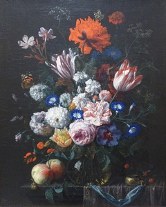 Vase de fleurs by Nicolaes van Verendael