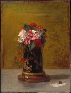 Vase of Flowers by John La Farge