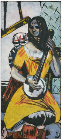 Vaudeville Act by Max Beckmann