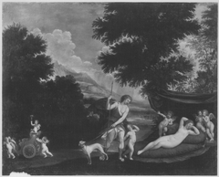 Venus and Adonis by Francesco Albani