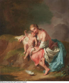 Venus und Amor by Anton Wilhelm Tischbein