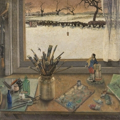 View from the Studio by Claughton Pellew-Harvey