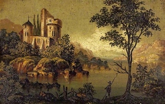 View of a Castle by Margaret Fownes-Luttrell