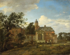 View of Nyenrode Castle by Jan van der Heyden