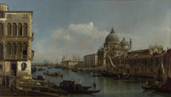 View of the Grand Canal: Santa Maria della Salute and the Dogana from Campo Santa Maria Zobenigo by Bernardo Bellotto