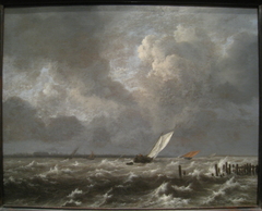 View of the IJ on a Stormy Day by Jacob van Ruisdael