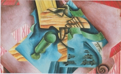 Violin and Glass by Juan Gris