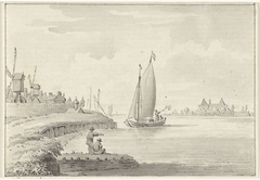 Vlucht van Hugo de Groot naar Gorinchem per schip, 1621 by Jacobus Buys