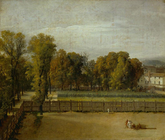 Vue des Jardins du Luxembourg by Jacques-Louis David