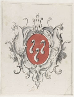 Wapenschild van de familie Braems by Pieter Jansz