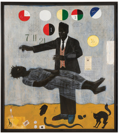 When Frustration Threatens Desire by Kerry James Marshall