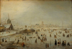 Winter Landscape by Hendrick Avercamp