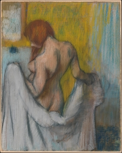 Woman with a Towel by Edgar Degas