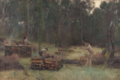 Wood splitters by Tom Roberts