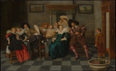 A Banquet by Dirck Hals