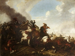 A Battle Scene by Jacques Courtois