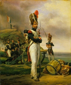 A Grenadier of the Guard at Elba by Horace Vernet