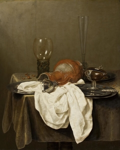 A Still Life on a Table by Gerret Willemsz Heda