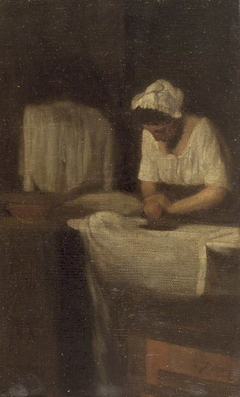 A Woman Ironing by François Bonvin