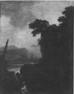 Abendlandschaft by Christian Wilhelm Ernst Dietrich