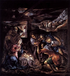 Adoration of the Shepherds by El Greco