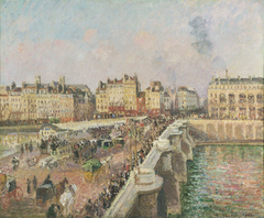 Afternoon Sunshine, Pont Neuf by Camille Pissarro