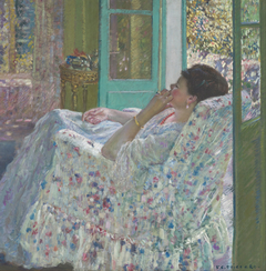 Afternoon - Yellow Room by Frederick Carl Frieseke