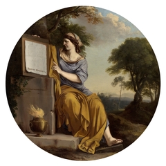 Allegory of Scientific Experiment or Allegorical Figure of Geometry by Laurent de La Hyre