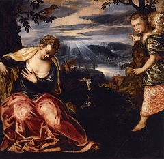 Annunciation to Manoah´s Wife by Tintoretto
