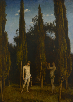 Apollo and Marsyas by Hans Thoma