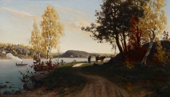 Autumn Landscape by Fanny Churberg