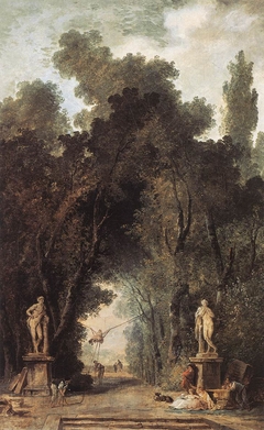 Avenue in a Park by Hubert Robert